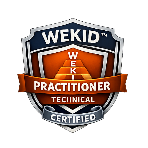 WEKID Practitioner Certified — Technical badge