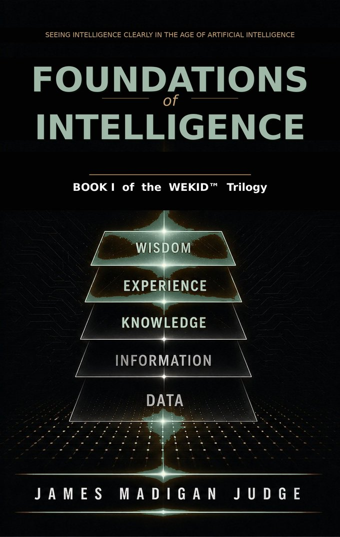 WEKID Book I — Foundations of Intelligence cover