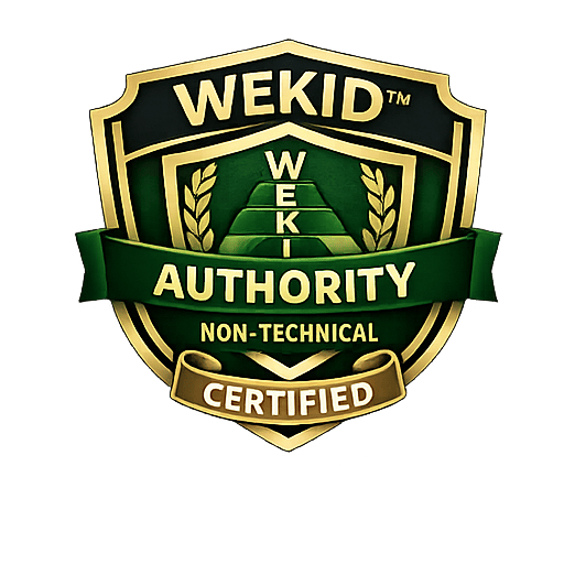WEKID Authority Non-Technical badge